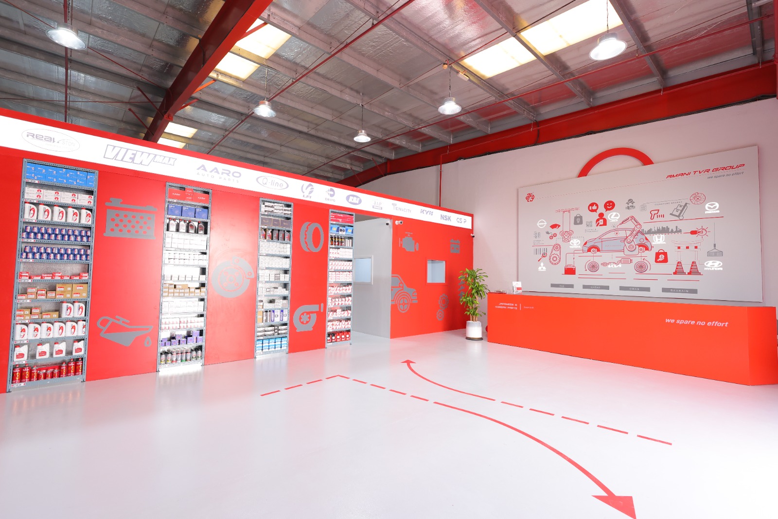 Amani TVR Group has started their new Parts Supply Centre at Dubai Investment Park